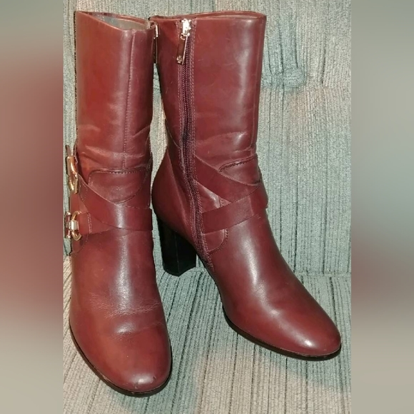 Hogl brown leather boots - Picture 10 of 10